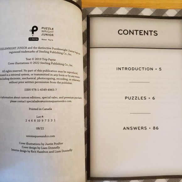 Crossword + Sudoku Puzzles for the Weekend Paperback Books (Set of 2) - Picture 4 of 6